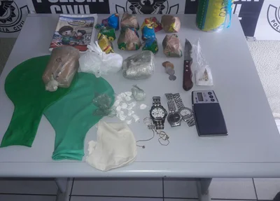 Materiais apreendidos foram encaminhados para a DEPRE