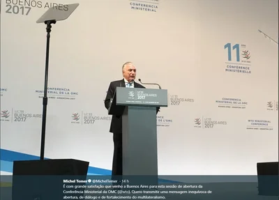 Presidente Temer em Buenos Aires 