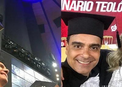 Ex-ator Guilherme de Pádua e atual esposa Juliana