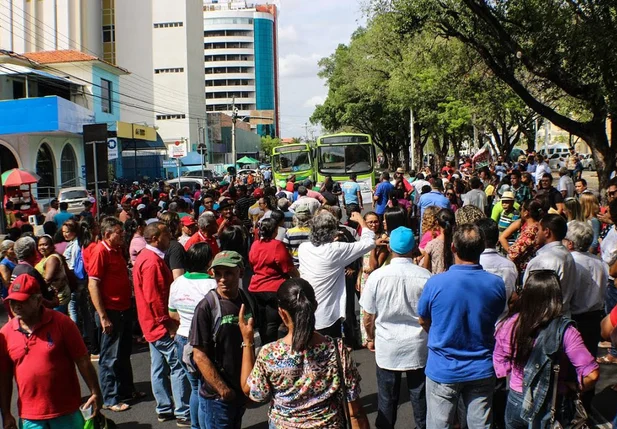 Manifestação em Teresina