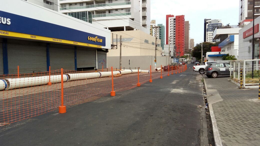Obras na zona leste 