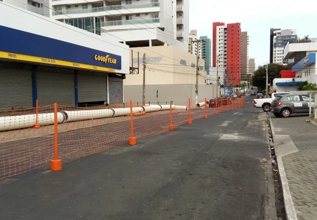 Obras na zona leste 