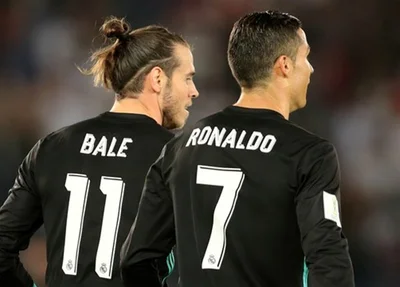 Bale e Ronaldo, autores dos dois gols do Real Madri