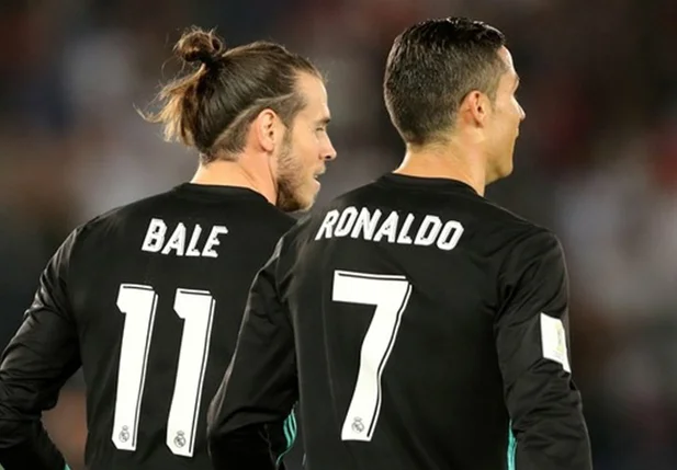 Bale e Ronaldo, autores dos dois gols do Real Madri