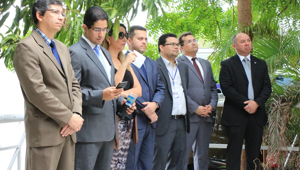 Outras autoridades de outros órgãos também estiveram presentes