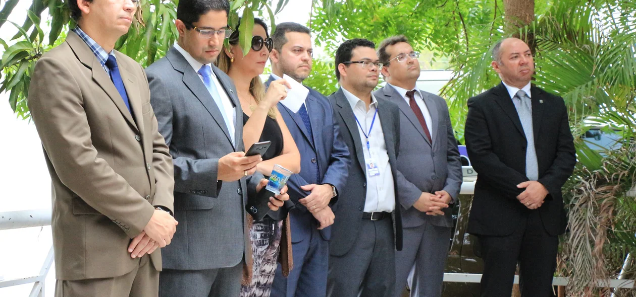 Outras autoridades de outros órgãos também estiveram presentes