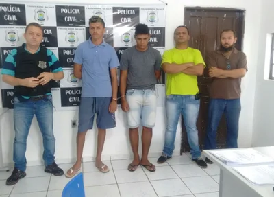 Policiais de Bom Jesus prendem assaltantes 