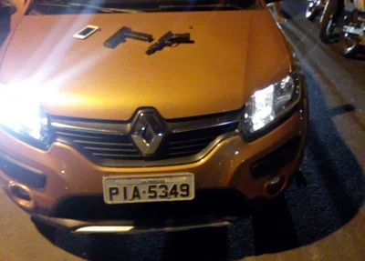 Carro recuperado no Promorar