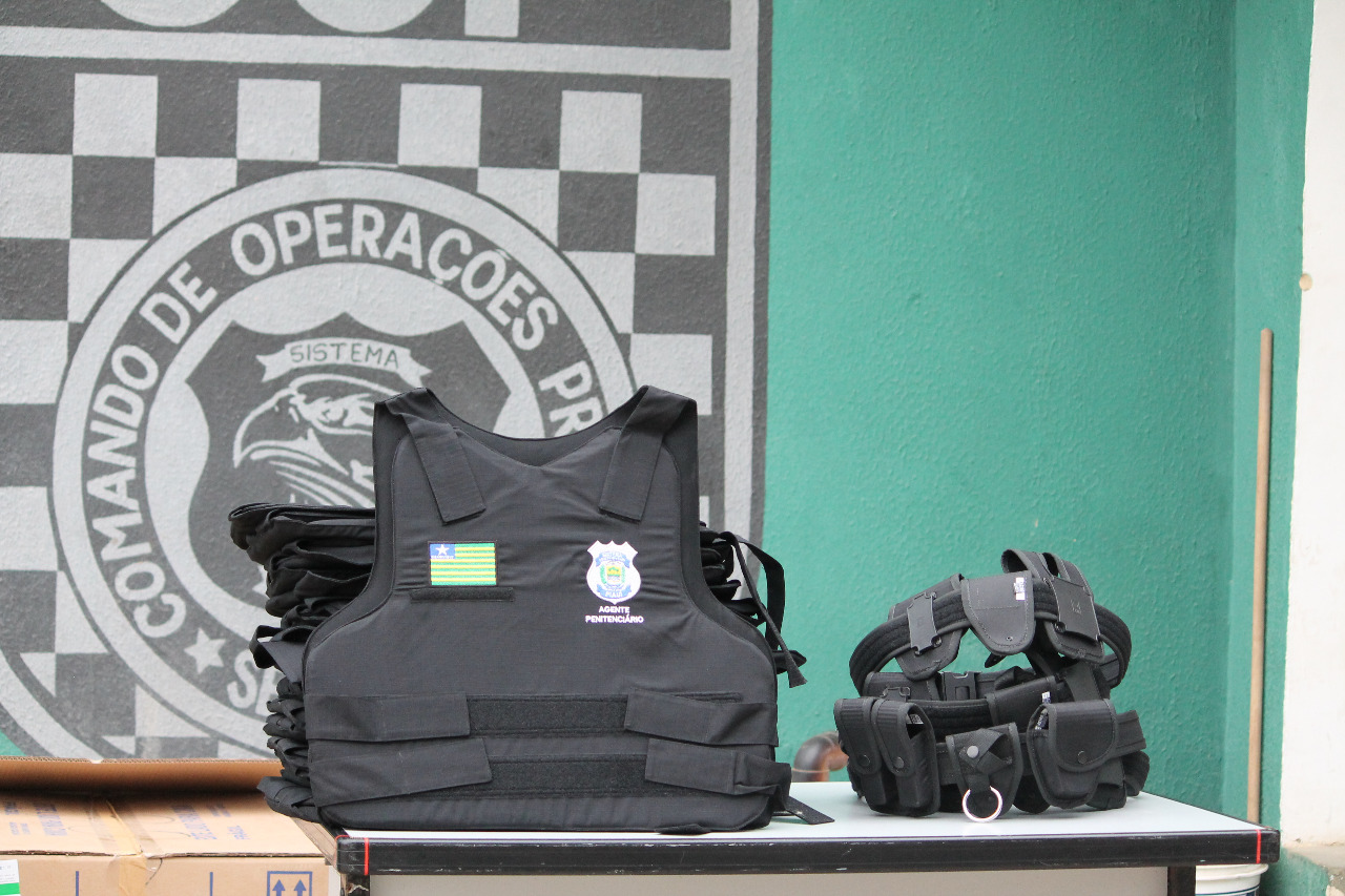 Novos Equipamentos para agentes penitenciários 