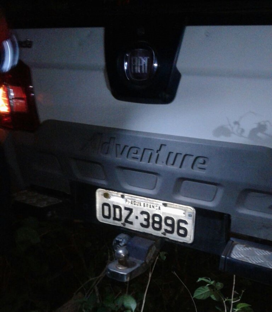 Placa do carro