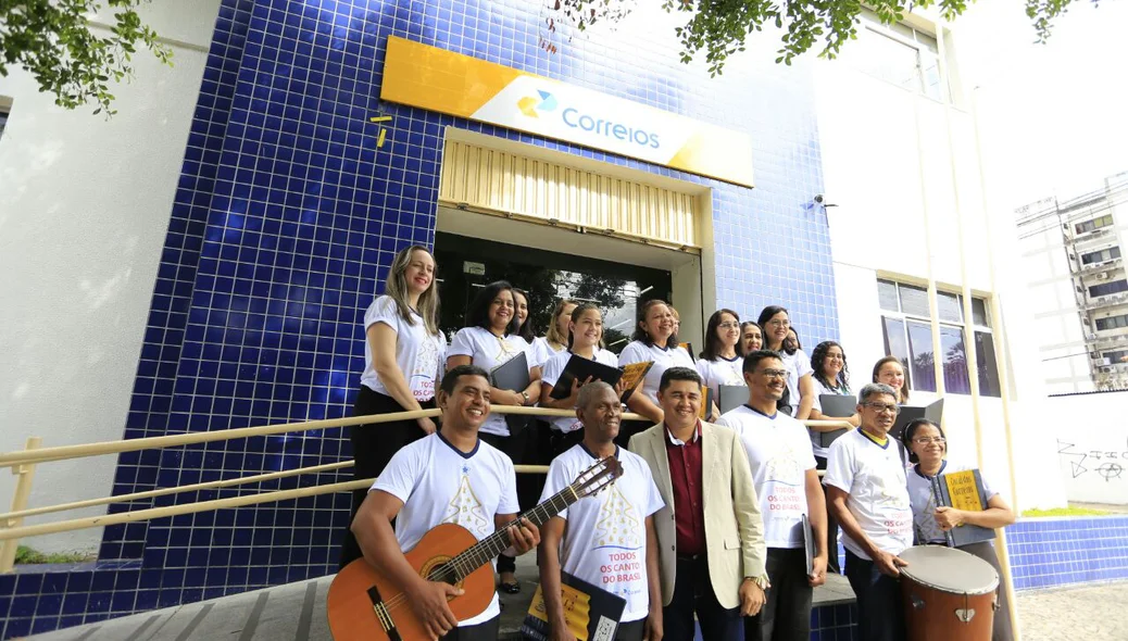 Selo de Natal dos Correios
