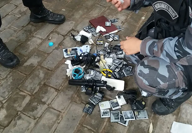 Apreensão na Praça da Bandeira