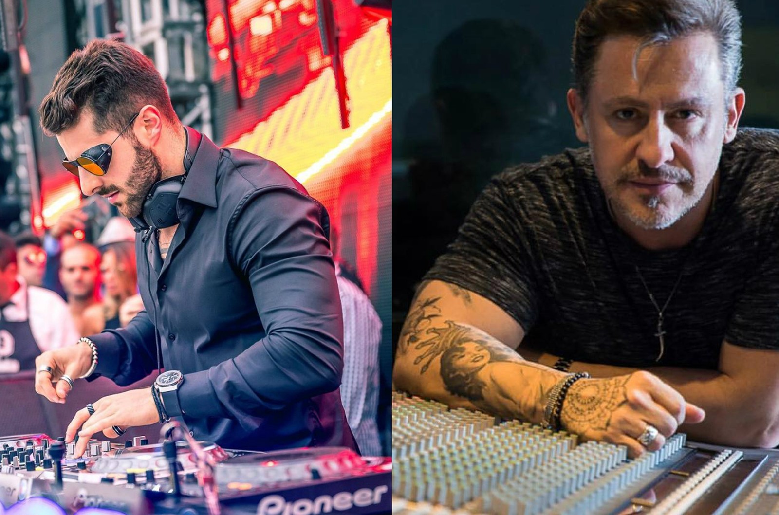 DJ Alok e produtor musical Rick Bonadio