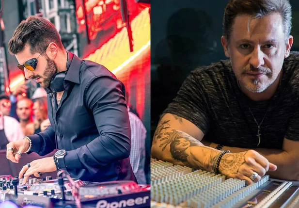 DJ Alok e produtor musical Rick Bonadio