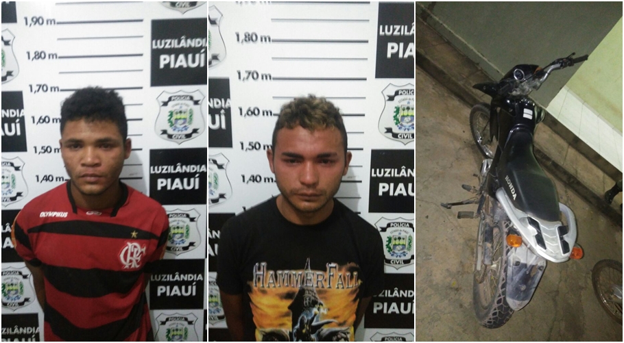 Luís Maia Oliveira, Francisco José Pinto e moto recuperada