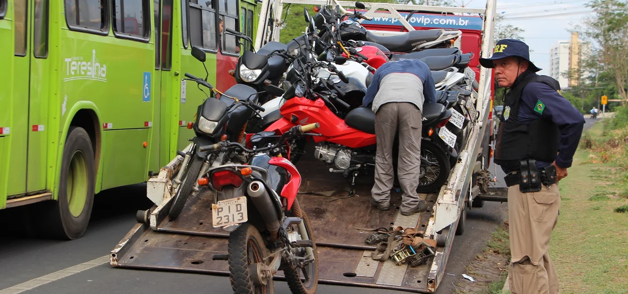 PRF realiza Operação Duas Rodas em Teresina