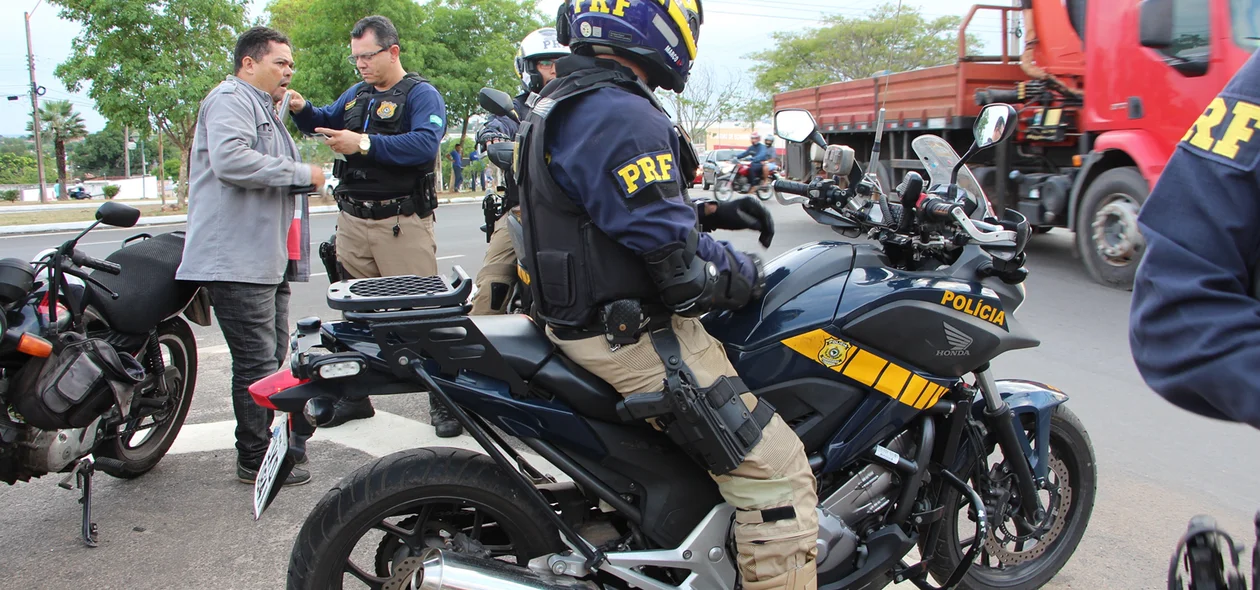 PRF realiza Operação Duas Rodas em Teresina