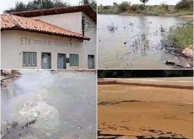 Água suja em Curimatá