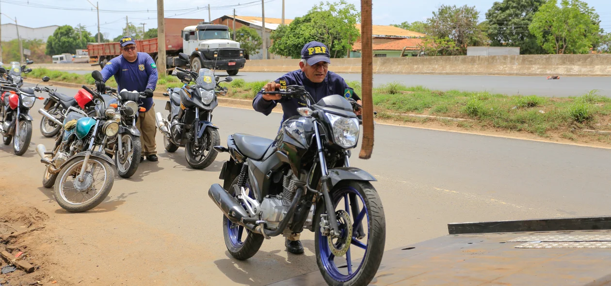 Apreensão de motos  