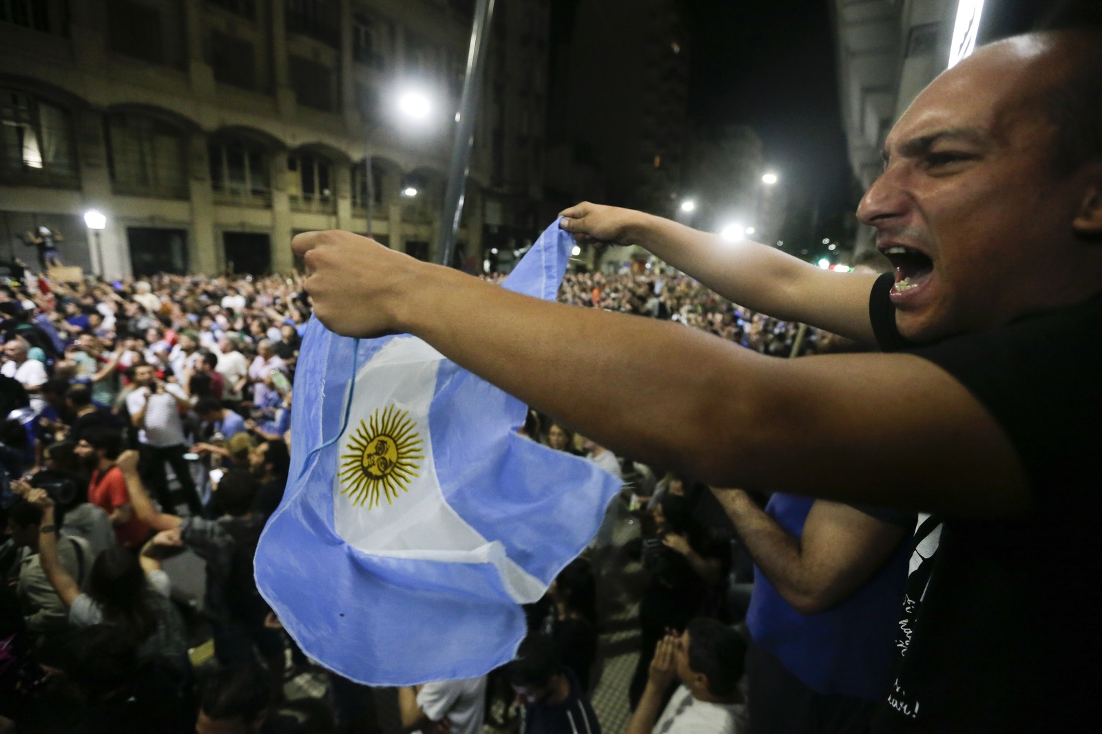 Protestos na Argentina 