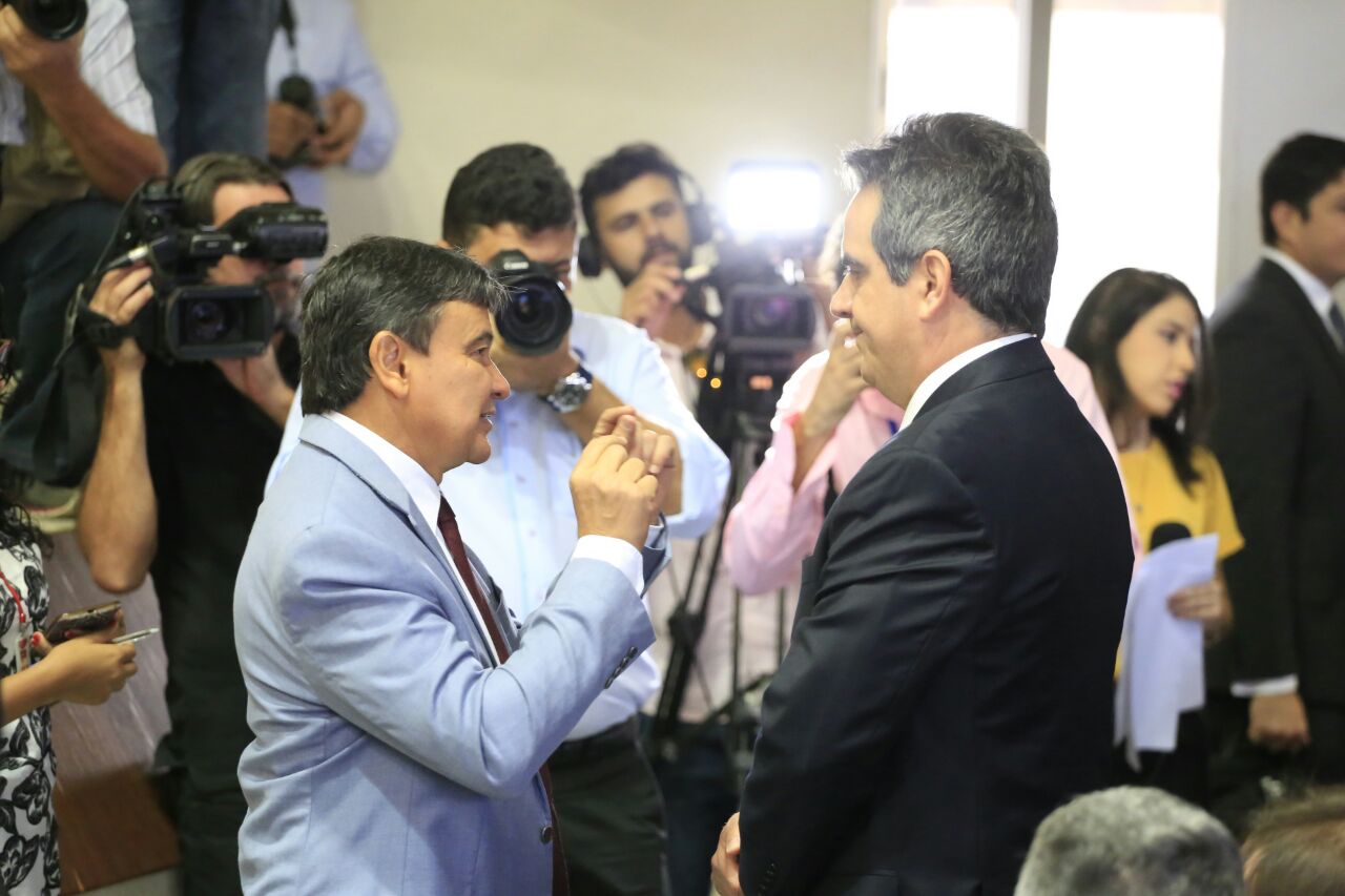 Wellington Dias e Ciro Nogueira