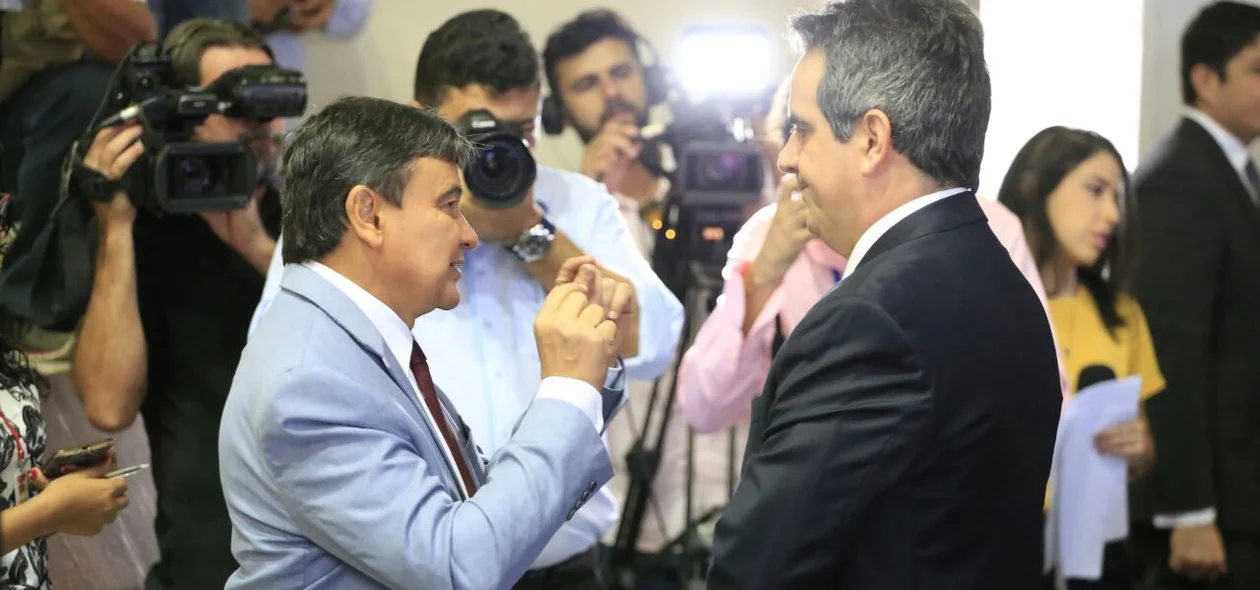 Wellington Dias e Ciro Nogueira
