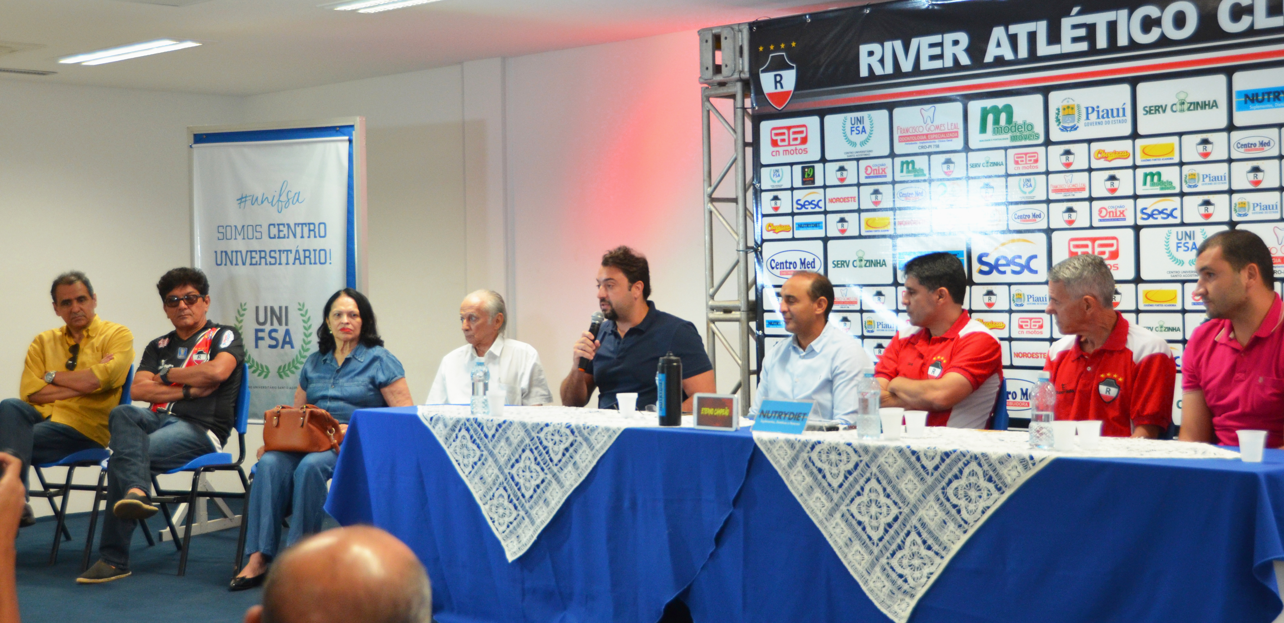 Coletiva de Imprensa no River 