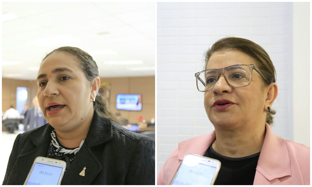 Cida Santiago e Graça Amorim