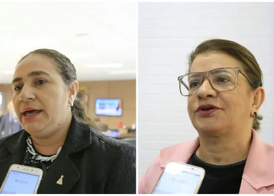 Cida Santiago e Graça Amorim