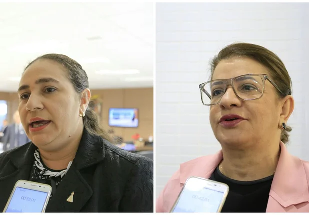 Cida Santiago e Graça Amorim