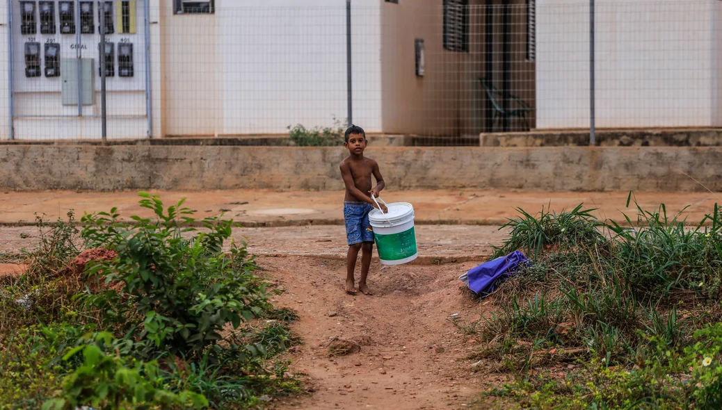 Falta de água no residencial Sigefredo Pacheco