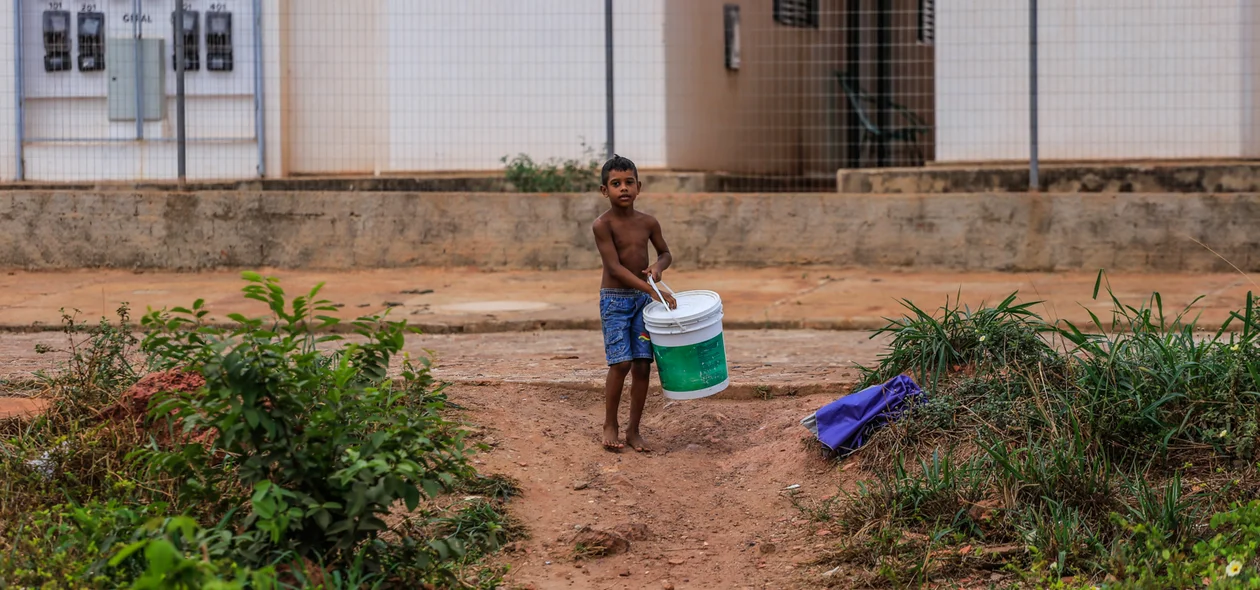 Falta de água no residencial Sigefredo Pacheco