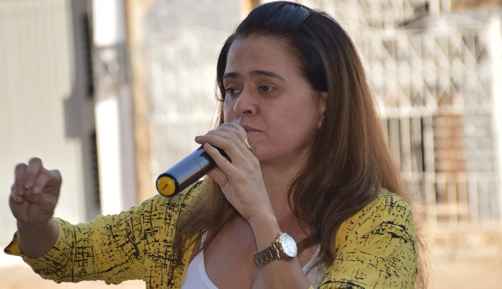 Presidente do Sindserm, Edna Moura