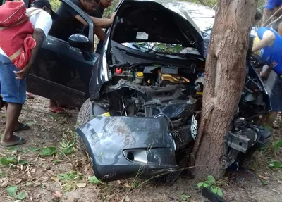 Motorista colide com árvore e fica ferido no Piauí