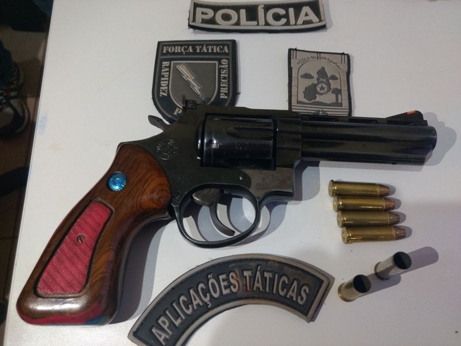 arma utilizada no crime