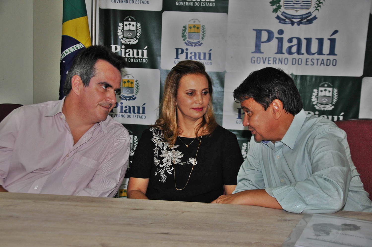 Ciro com o governador Wellington Dias