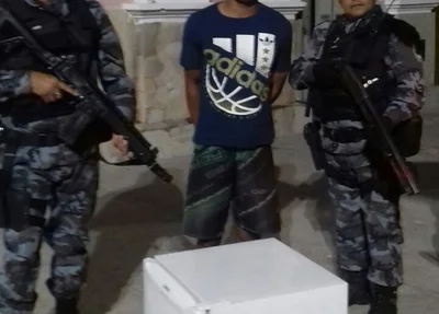 Acusado capturado pela PM