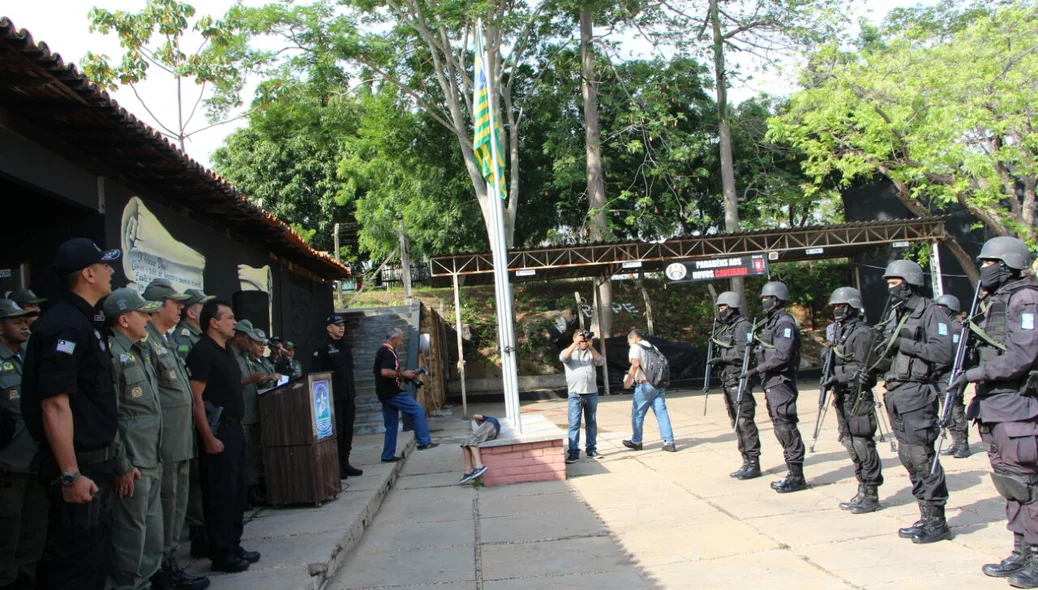 Formatura do curso de Operações Especiais