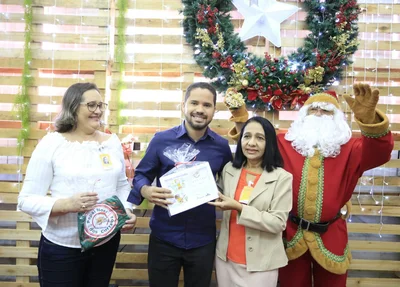 Secretário de Redação do GP1, Brunno Suênio, recebeu certificado