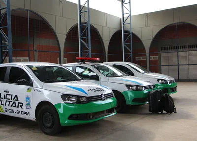 Viaturas da Polícia Militar