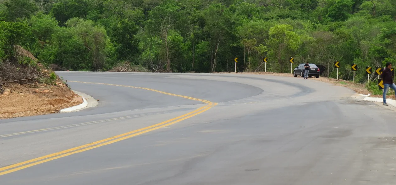 Curva da morte na BR 135