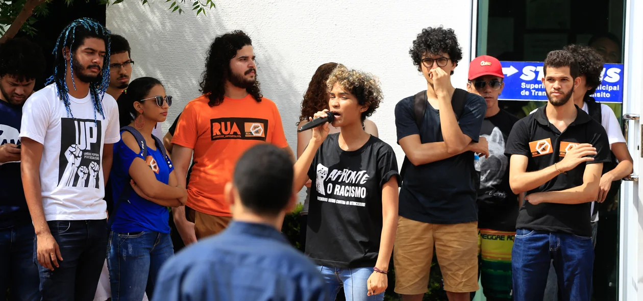 Manifestação contra o aumento 
