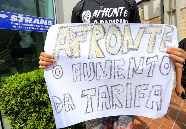 Manifestação contra o aumento da passagem