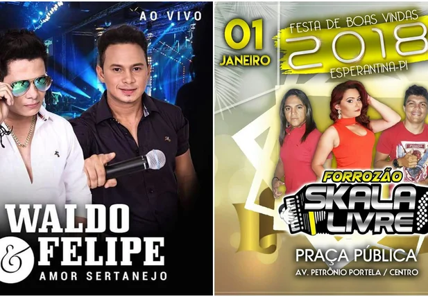 Prefeitura de Esperantina realiza festa de boas vindas a 2018 