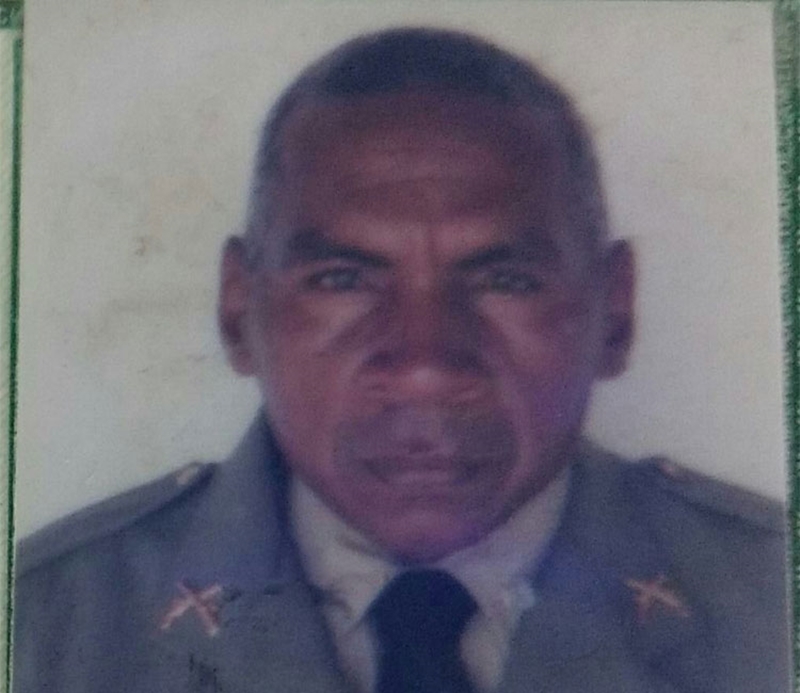 Sargento reformado David Alexandre