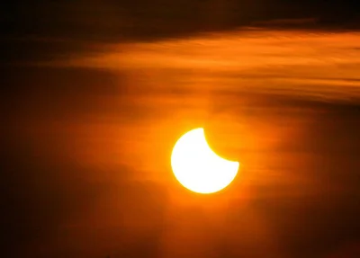 Eclipse solar em Teresina Piauí 