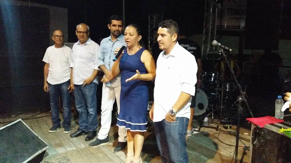 A festa de boas vindas a 2018, realizada pela prefeitura de Esperantina 
