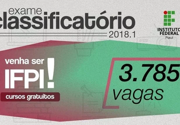 Exame Classificatório 2018/1