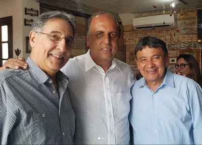 Fernando Pimentel, Luiz Fernando Pezão e Wellington Dias