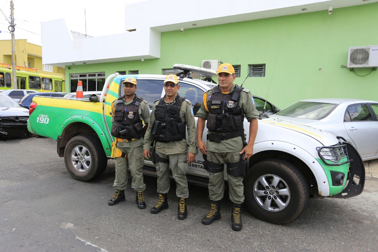 Policiais do BPRE